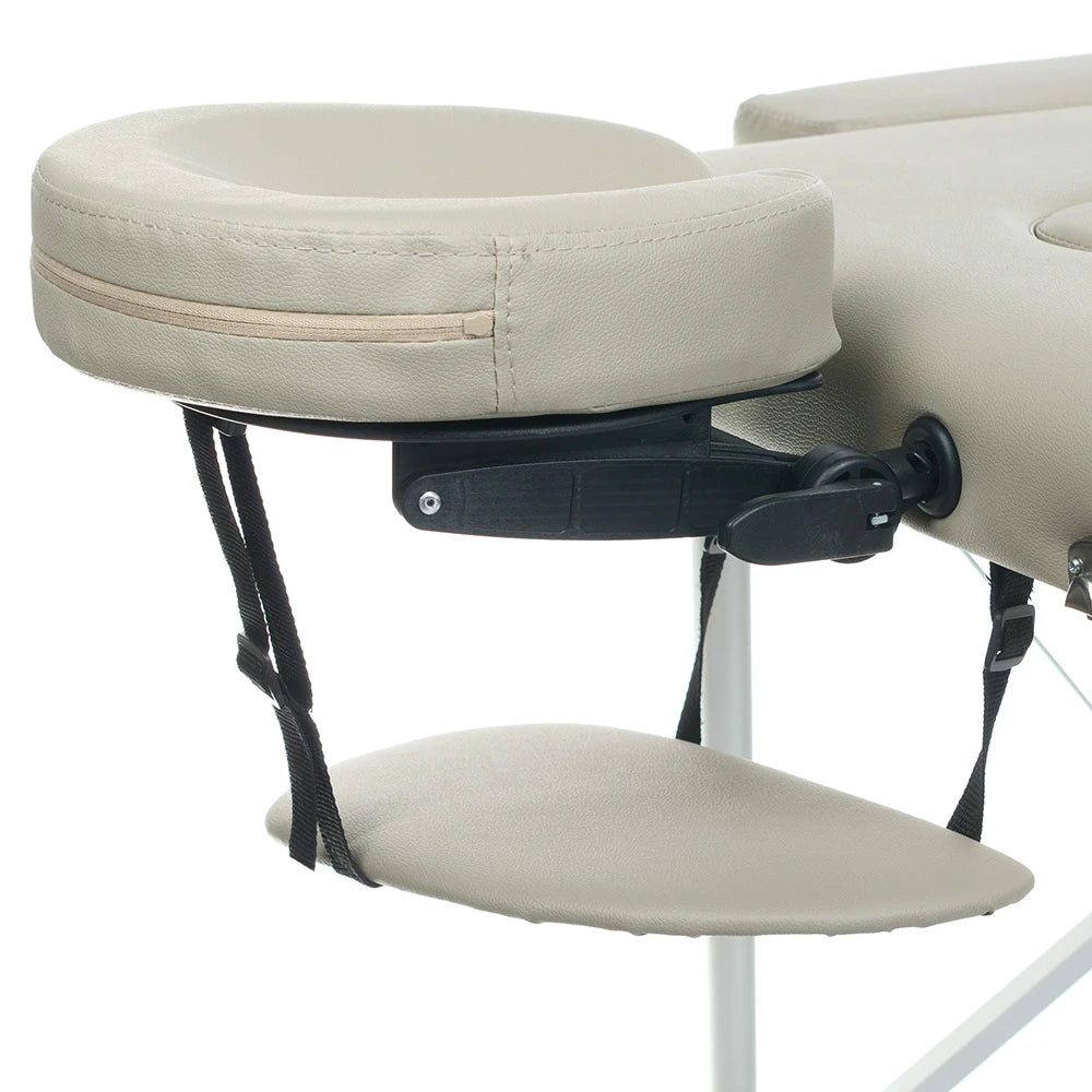 BeautySystem Klappbare Massageliege COMFORT 11, Grau
