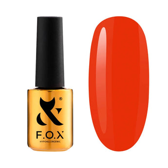 F.O.X Gēla nagu laka Spectrum 073 Gold, 7 ml