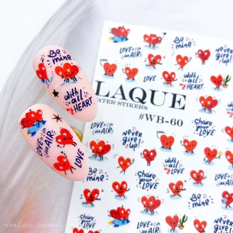 LAQUE NailArt-Einleger #WB-60
