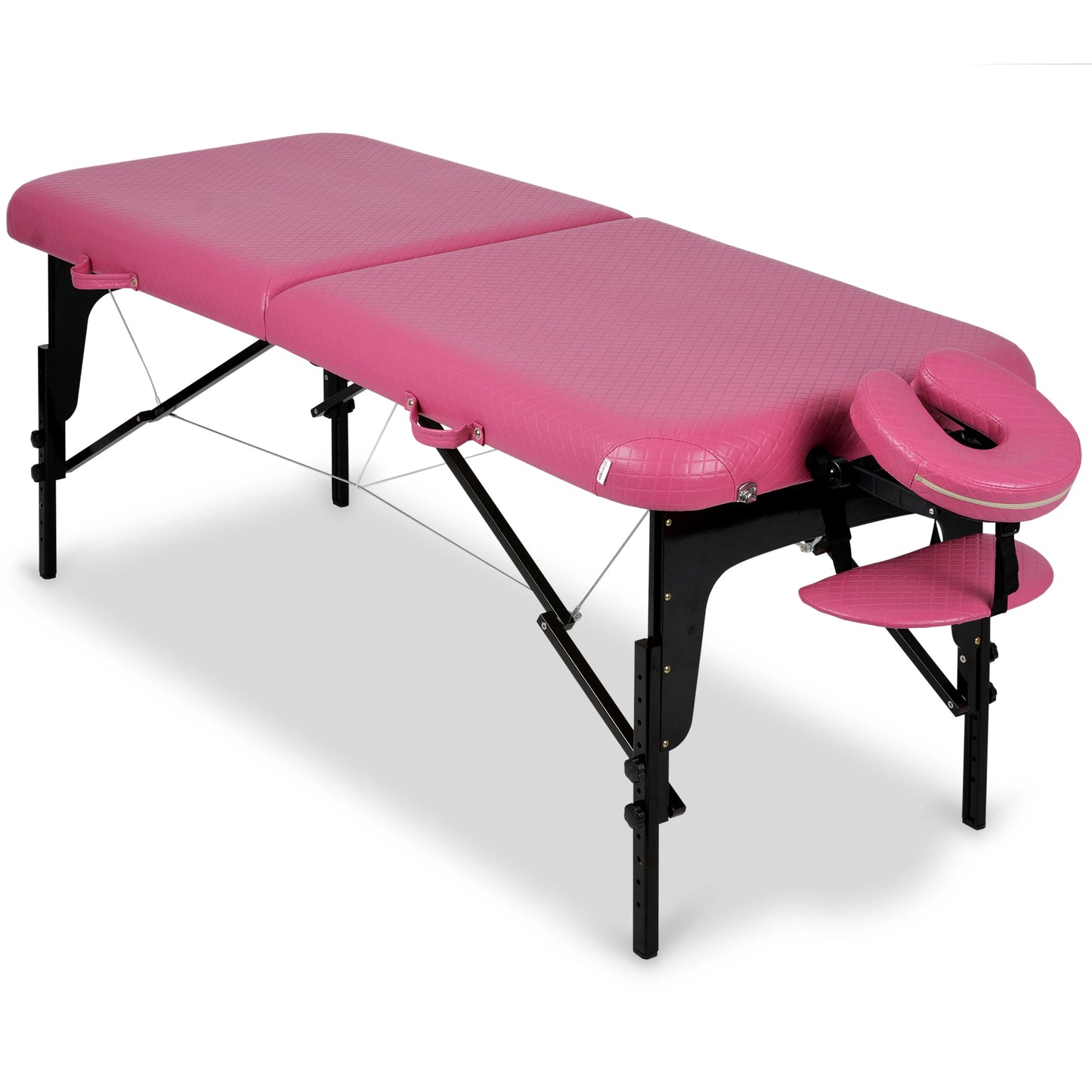 Portable cosmetic and massage bed Estetic Blush Comfy Base K510 Pink