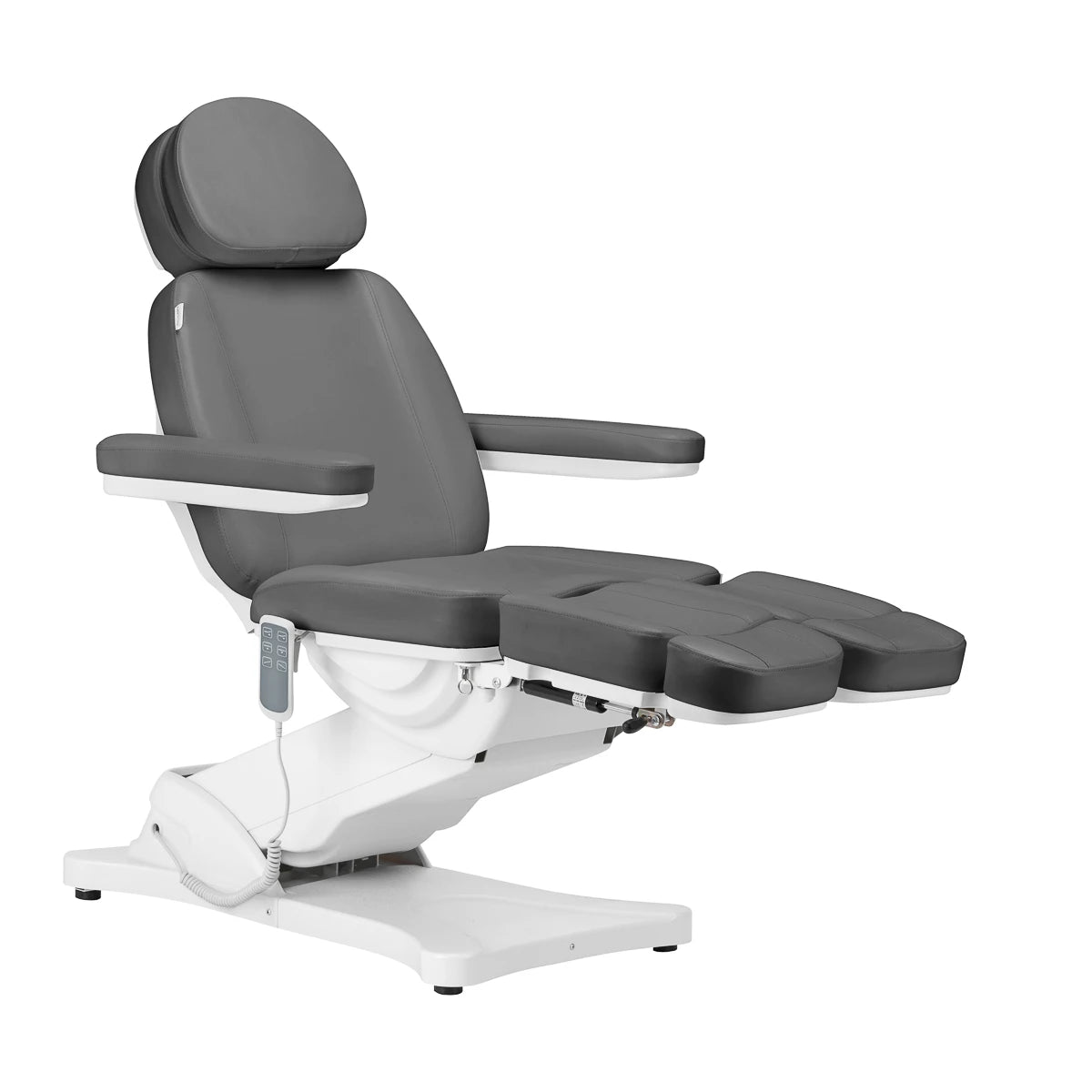 Fauteuil de pédicure SILLON CLASSIC PEDI, 3 moteurs, gris with cradle