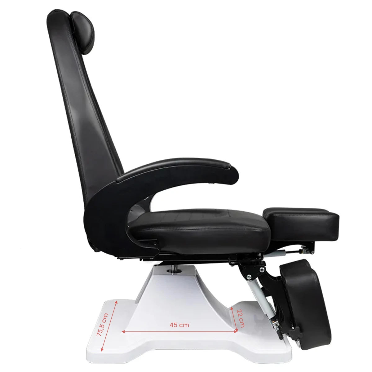 Hydraulic Pedicure Chair 112, black