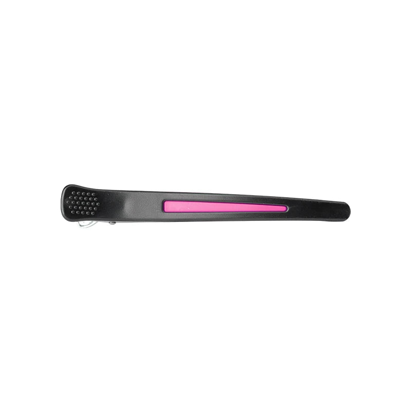 Clamps hairdressing clips for hair e-13 6 pcs 11.5 cm mix neon