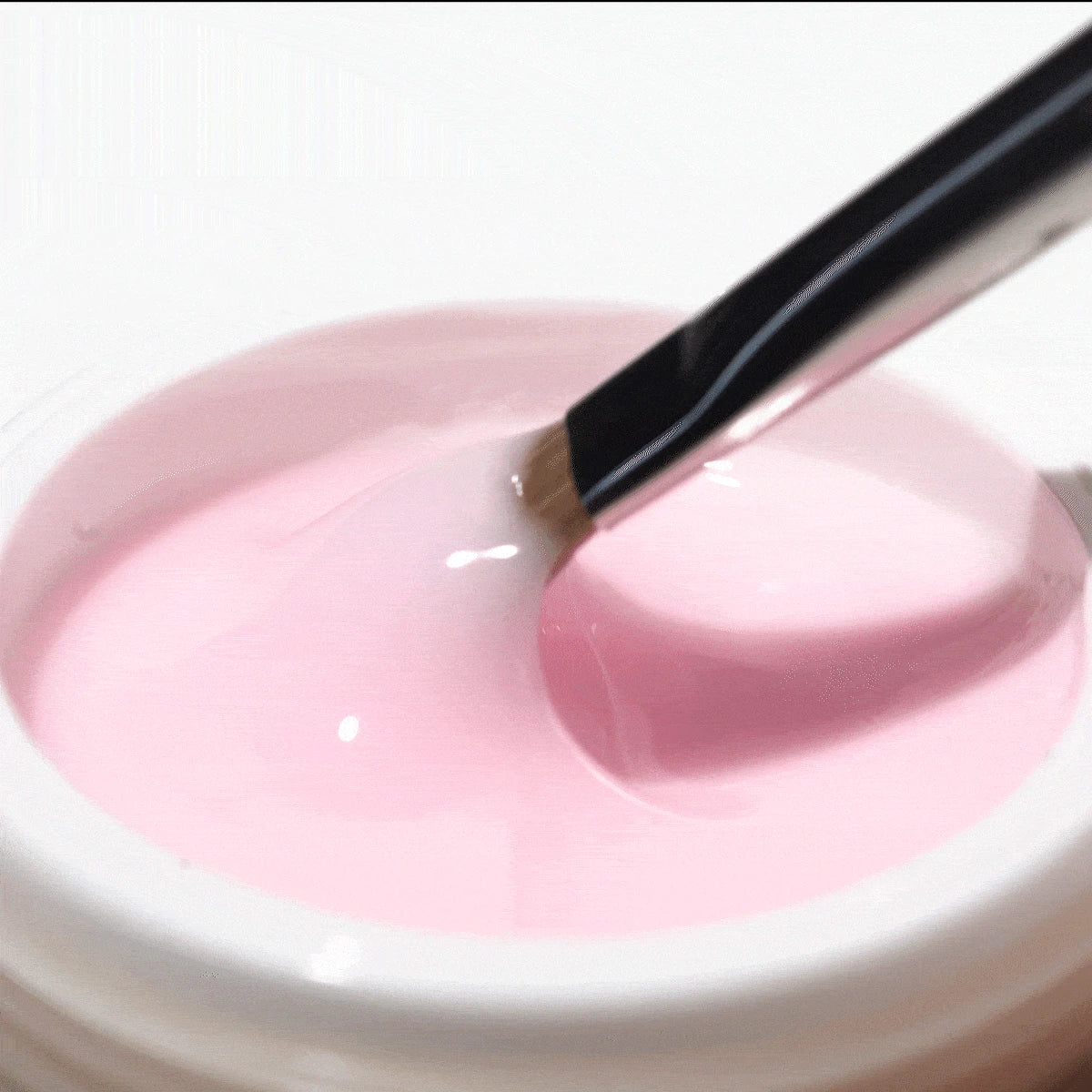 OCHO NAILS hibridinis nagų lakas, pieno rožinė, 30 g