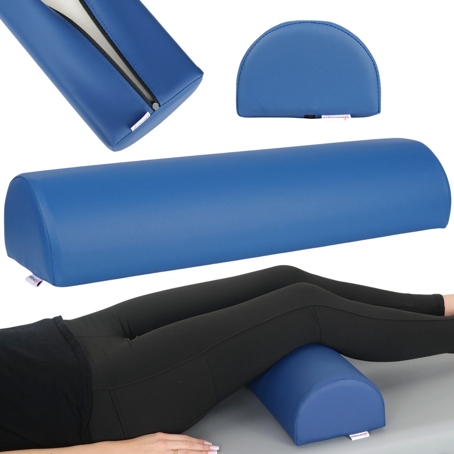 Semi Round Bolster 60x18x12 - K512 blau