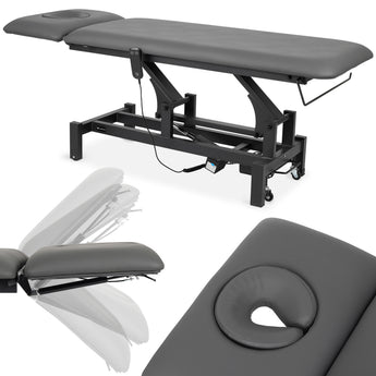 Fortis 2 ERGO treatment table, electric height adjustment, ERGO cushion