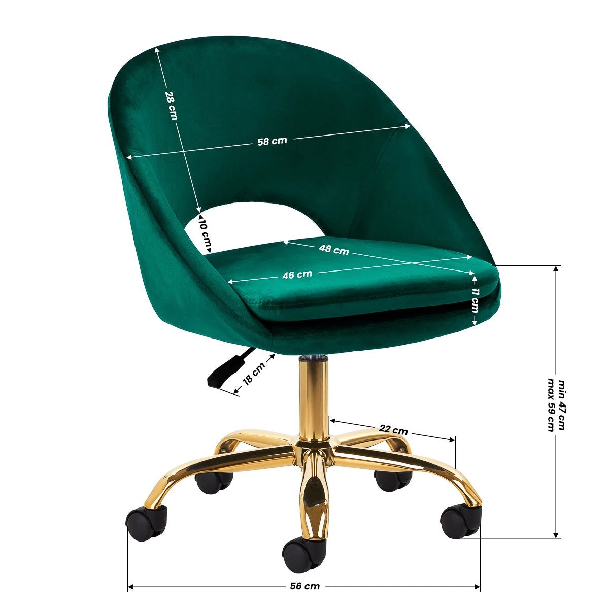 4Rico Armchair QS-MF18G green
