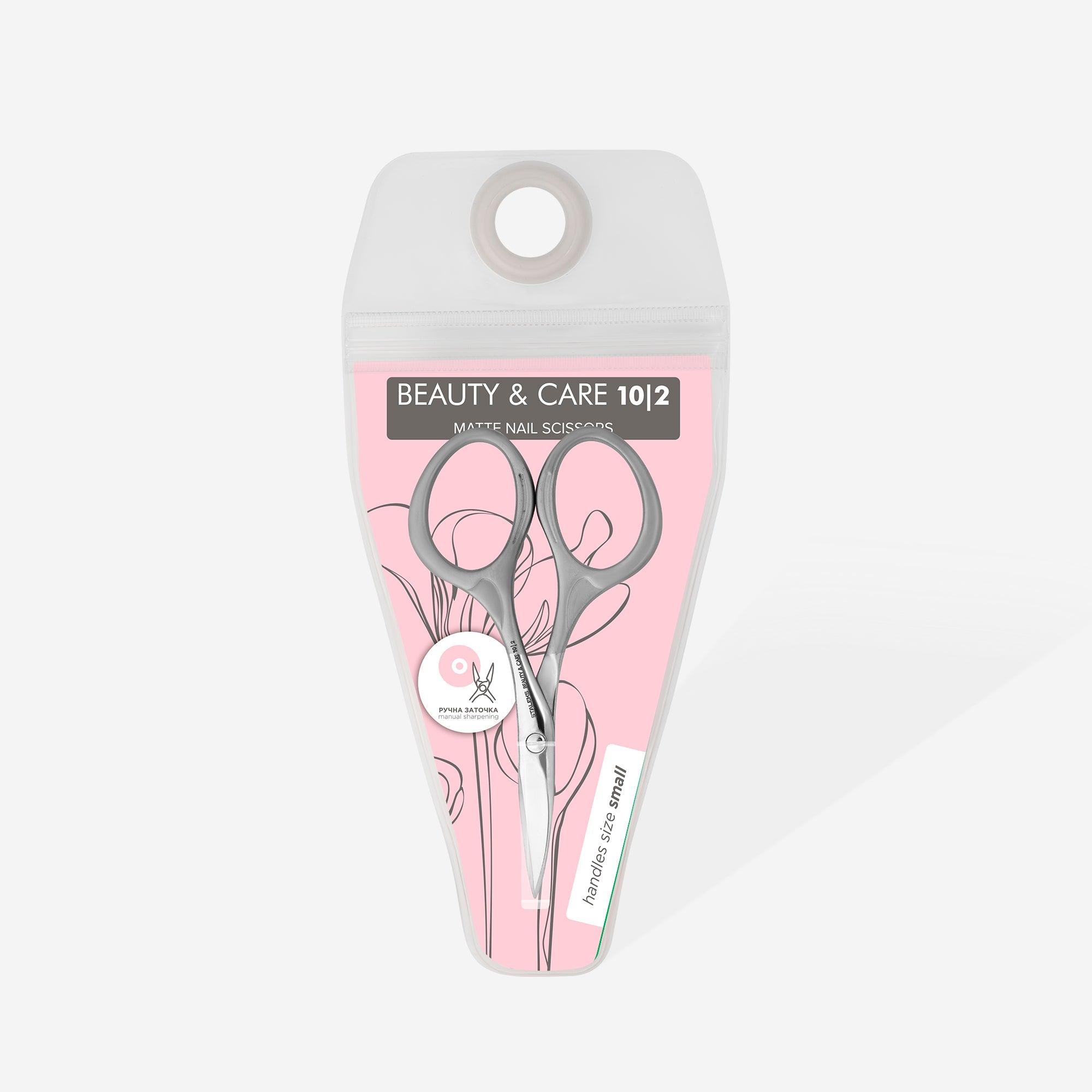 STALEKS BEAUTY u0026 CARE 10 TYPE 2 Matte nail scissors