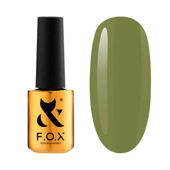 F.O.X Gēla nagu laka Spectrum 063 Gold, 7 ml