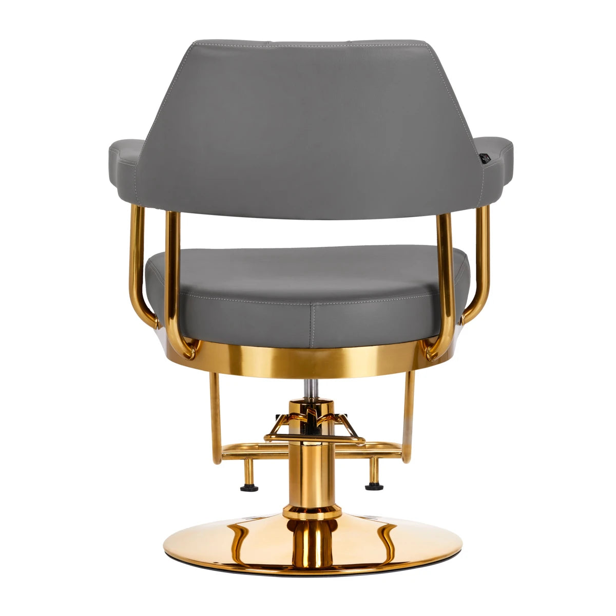 Hairdressing chair GABBIANO Granda gold grey