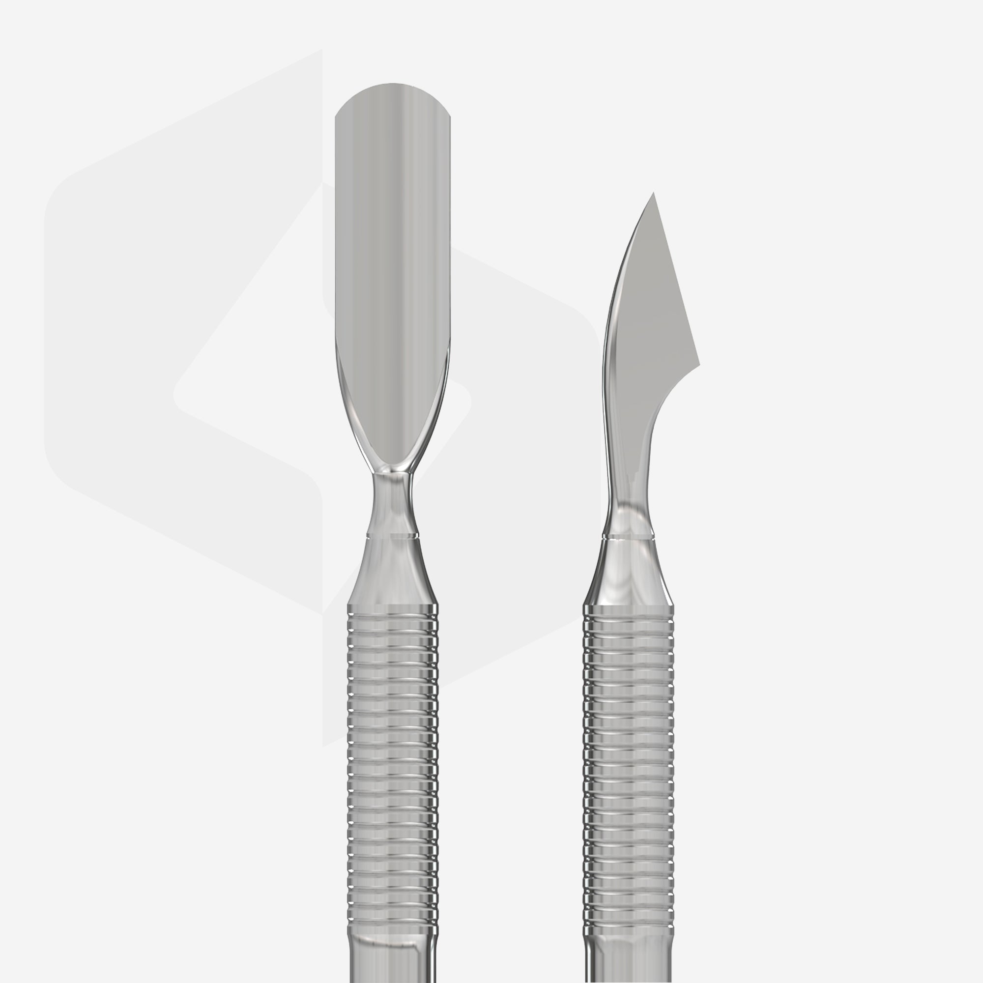 Spatola per manicure EXPERT 30 TIPO 3 (punta larga arrotondata + punta "ascia")