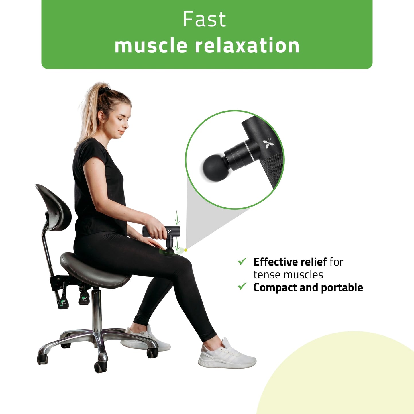 Neo Massage Gun – compact muscle massage device