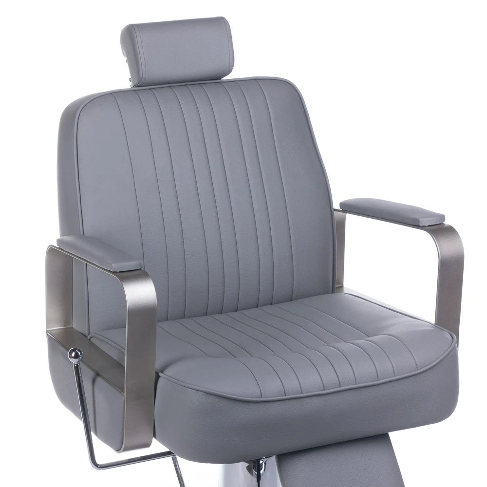 fauteuil Barbier HOMER BH-31237, gris clair