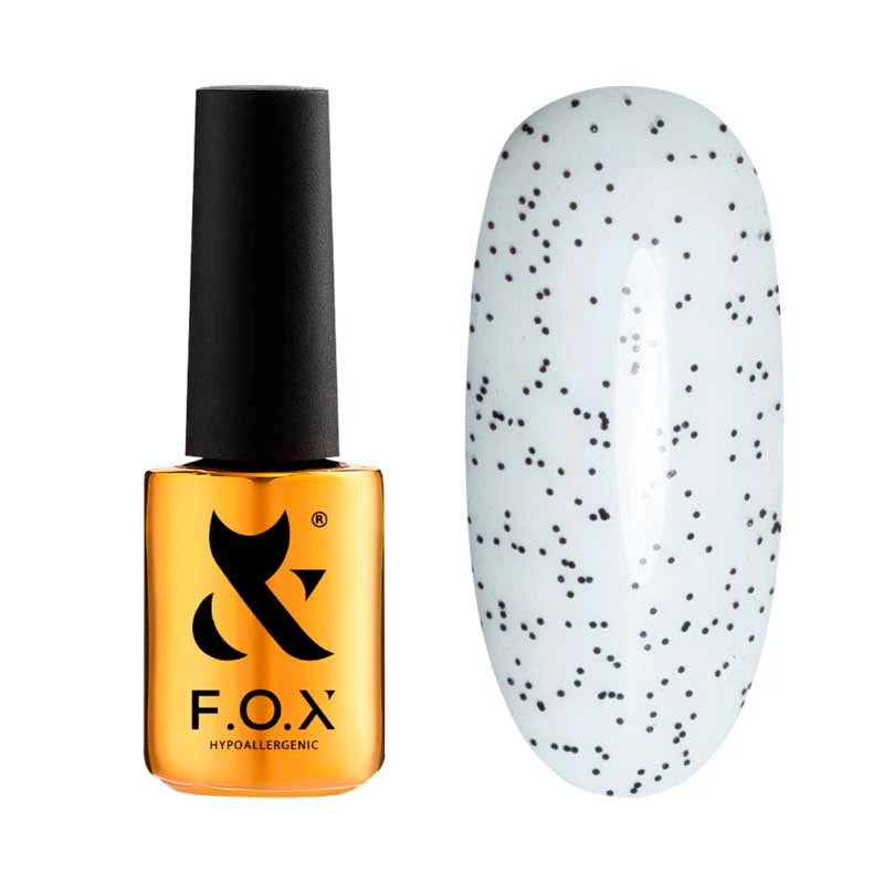 F.O.X Top Coat Top Dot Black, 7 ml