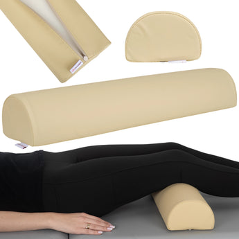 Semi Round Bolster 60x15x10 K533, Beige
