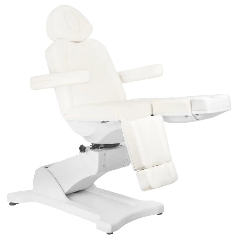 Кресло для педикюра AZZURRO 869as PEDI, 5 мотора, белое (+ функция вращения)