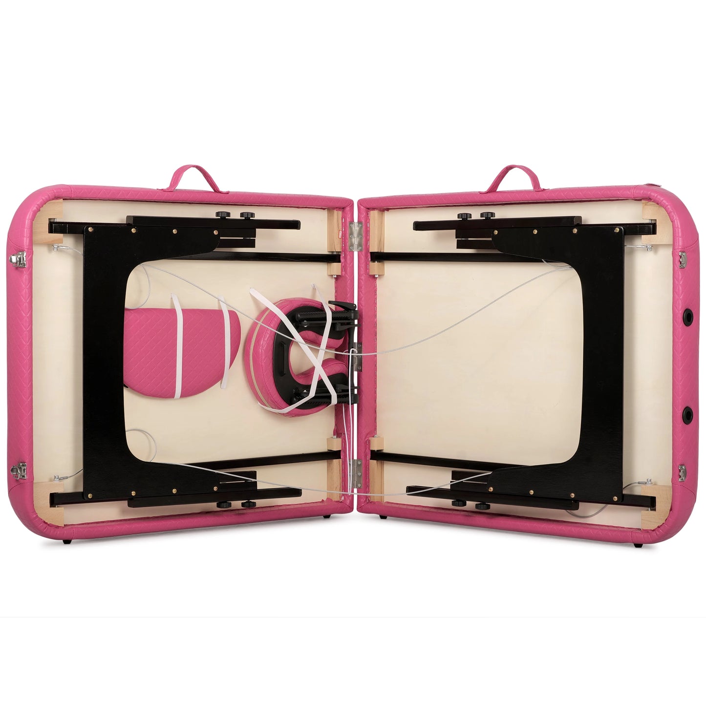 Portable cosmetic and massage bed Estetic Blush Comfy Base K510 Pink