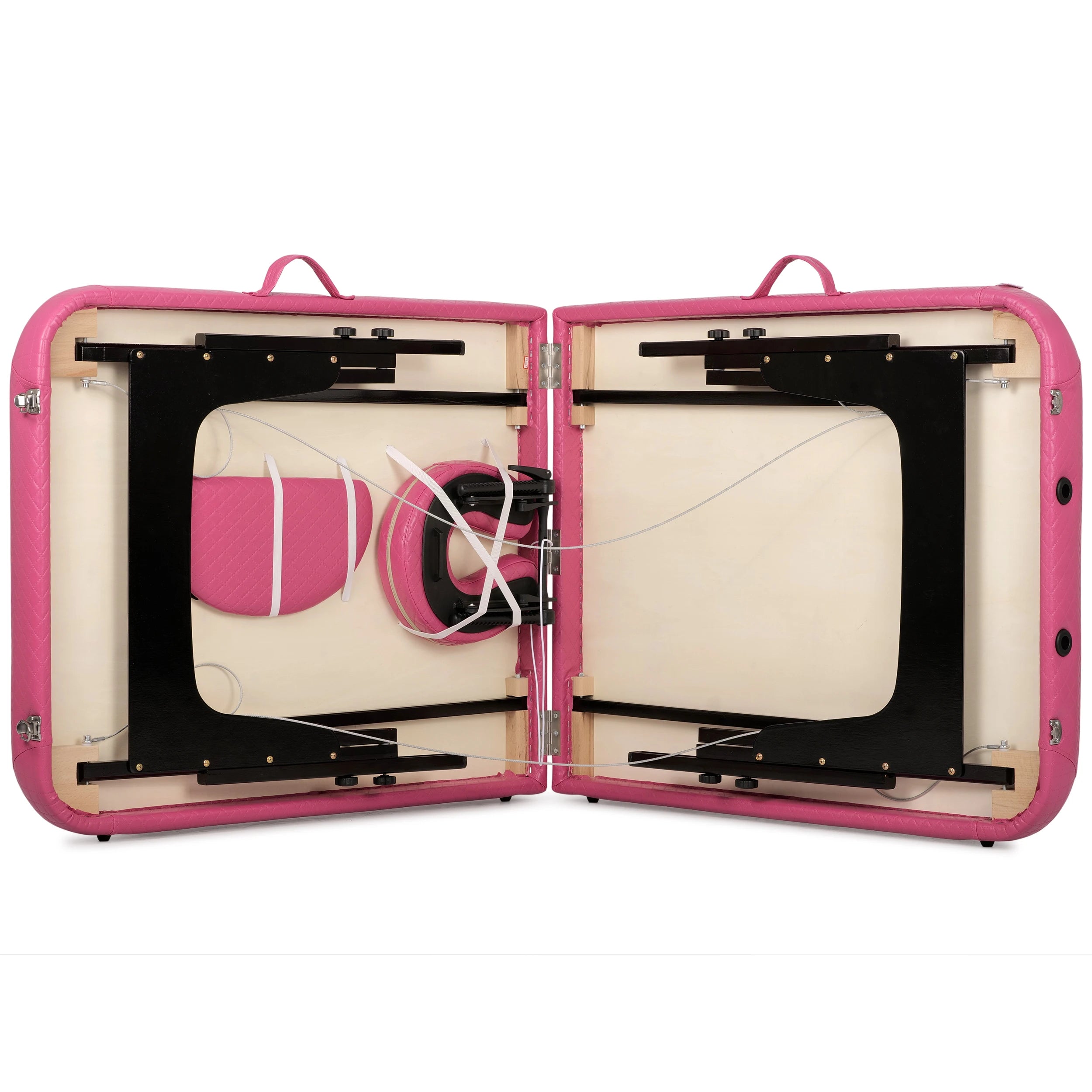 Portable cosmetic and massage bed Estetic Blush Comfy Base K510 Pink