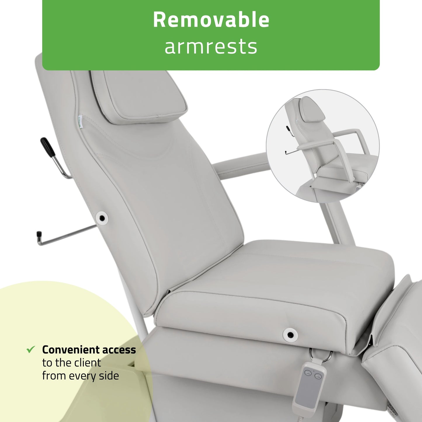 Laris Touch Core K329 Elektrische Kosmetikliege, Grau