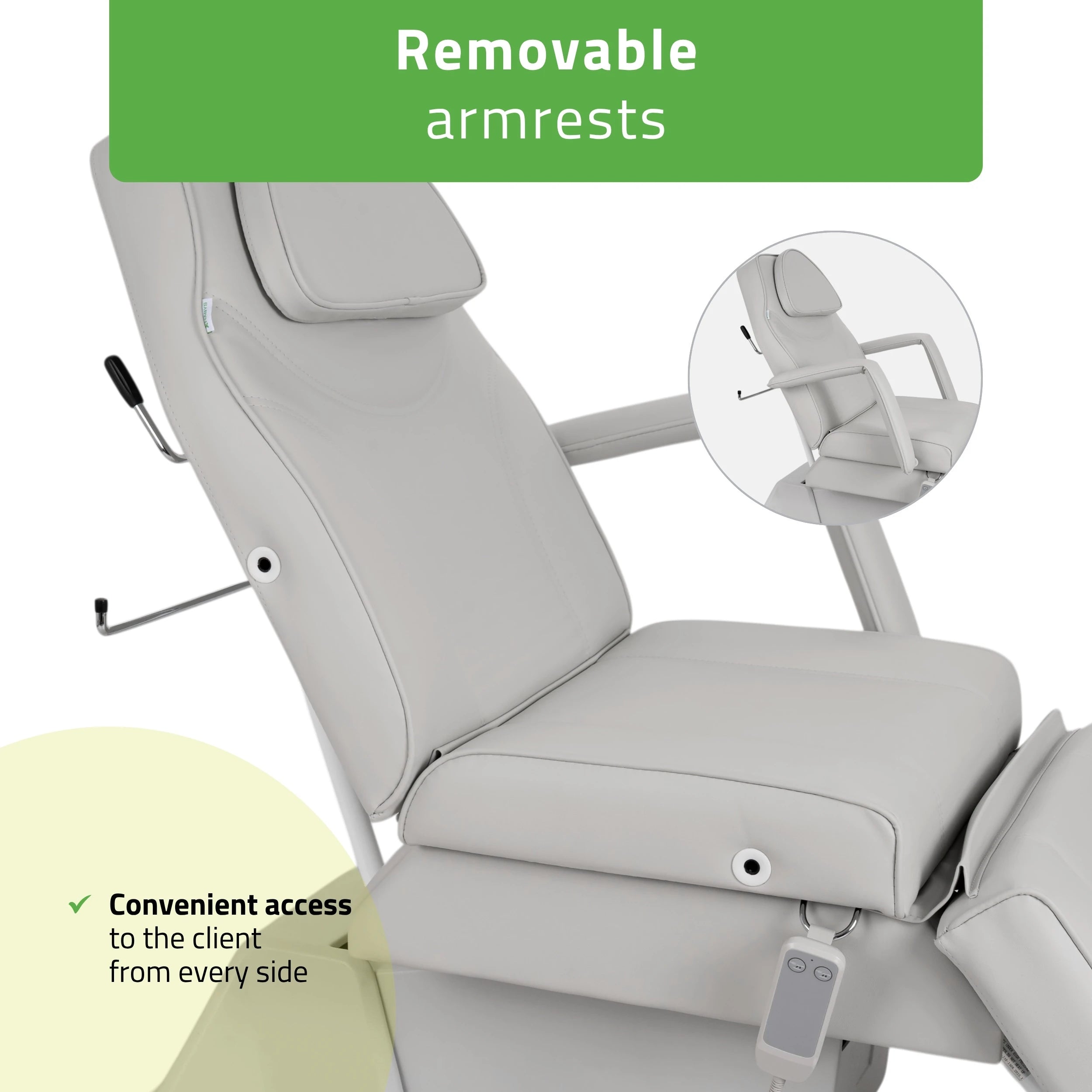 Laris Touch Core K329 Elektrische Kosmetikliege, Grau