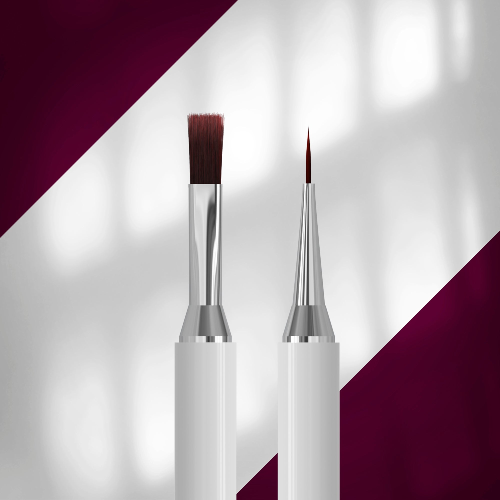 Staleks EXCLUSIVE 08/03 oboustranný štětec na gel 10 mm / liner 10 mm