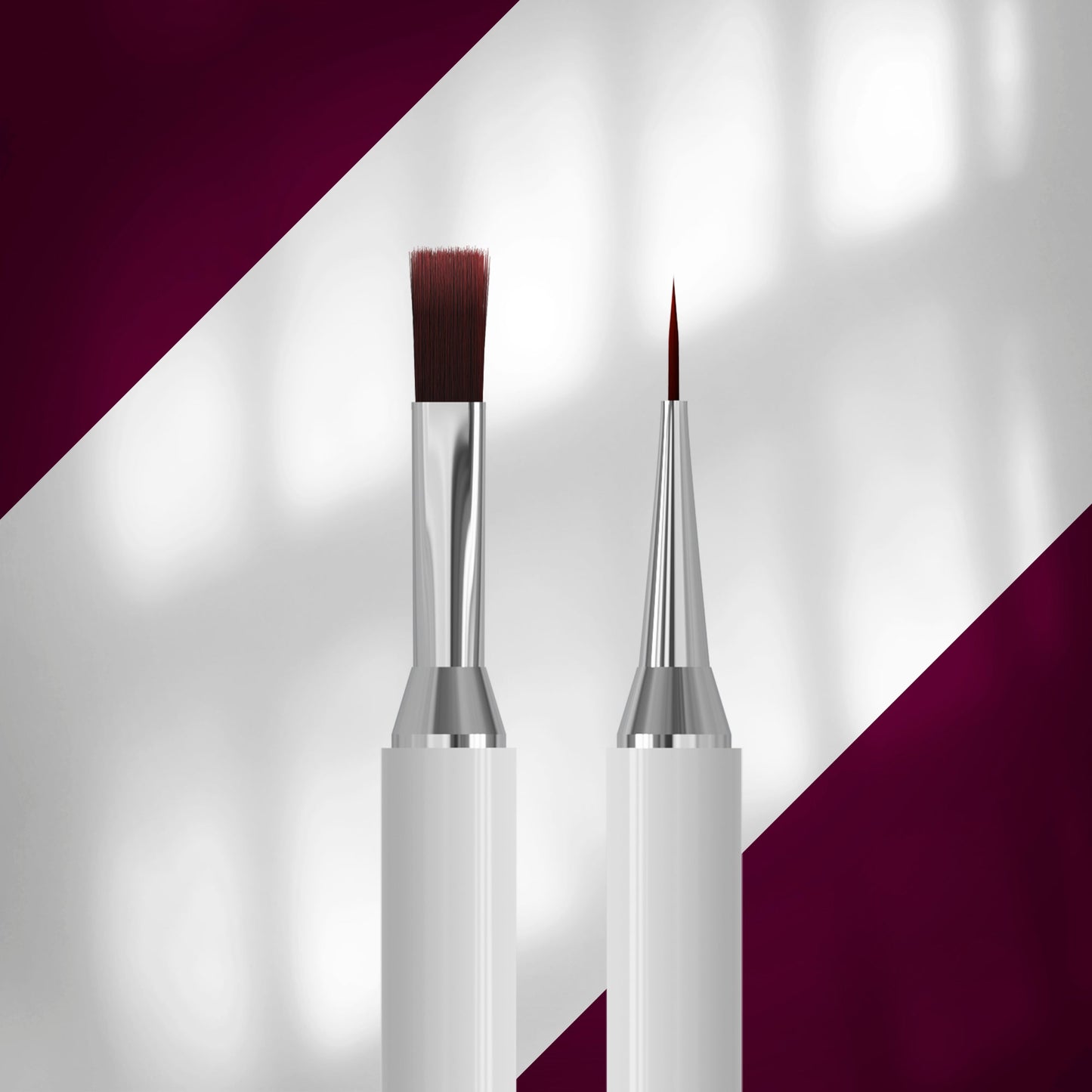 Staleks EXCLUSIVE 08/03 oboustranný štětec na gel 10 mm / liner 10 mm