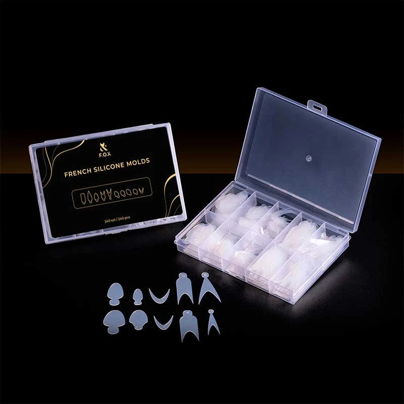 F.O.X Silikona franču galiņu veidnes, 240 gab.