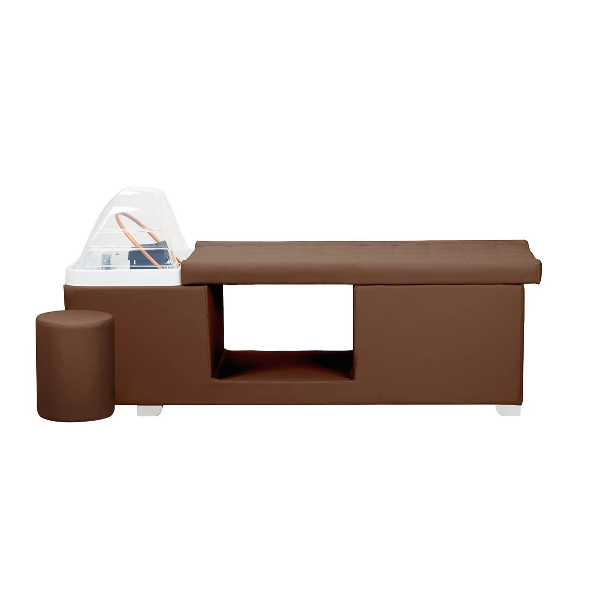 Gabbiano Head Spa Maldives hair washing bed brown