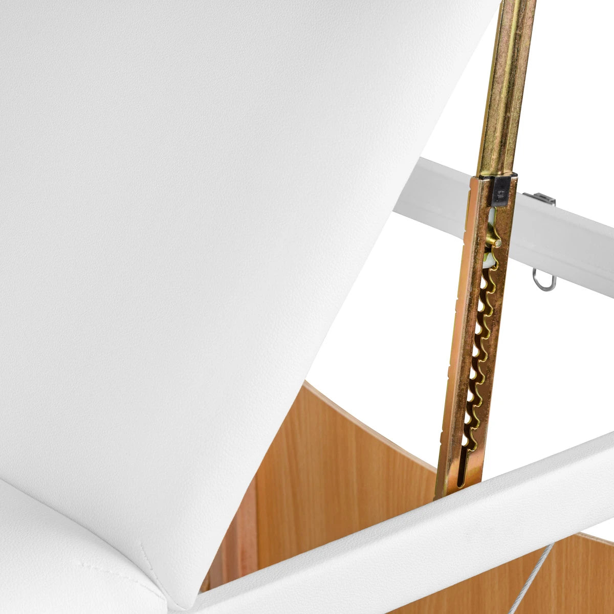 Balance Saliekamais koka masāžas galds, 3 sekcijas, 190x70, balts