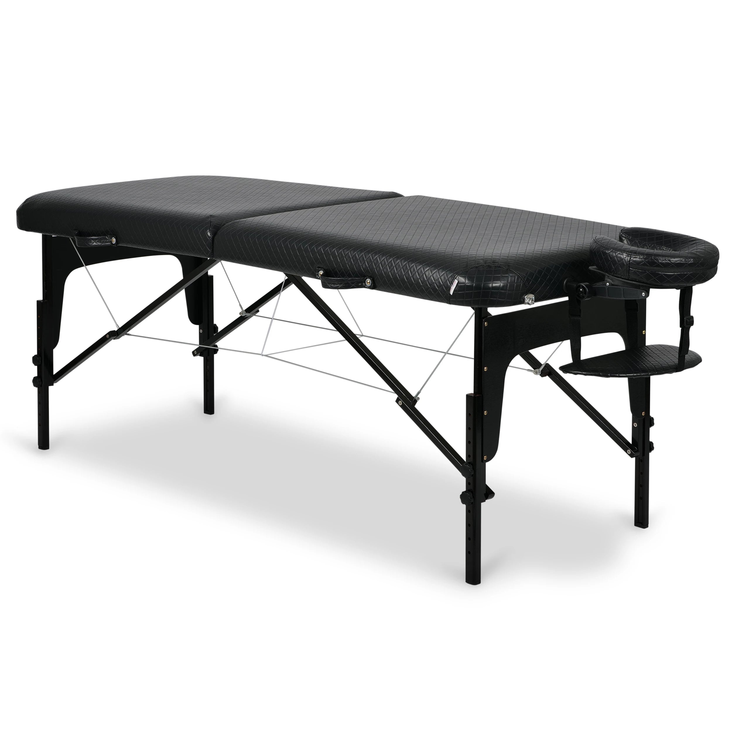 Portable cosmetic and massage bed Estetic Black Comfy Base K515 Black