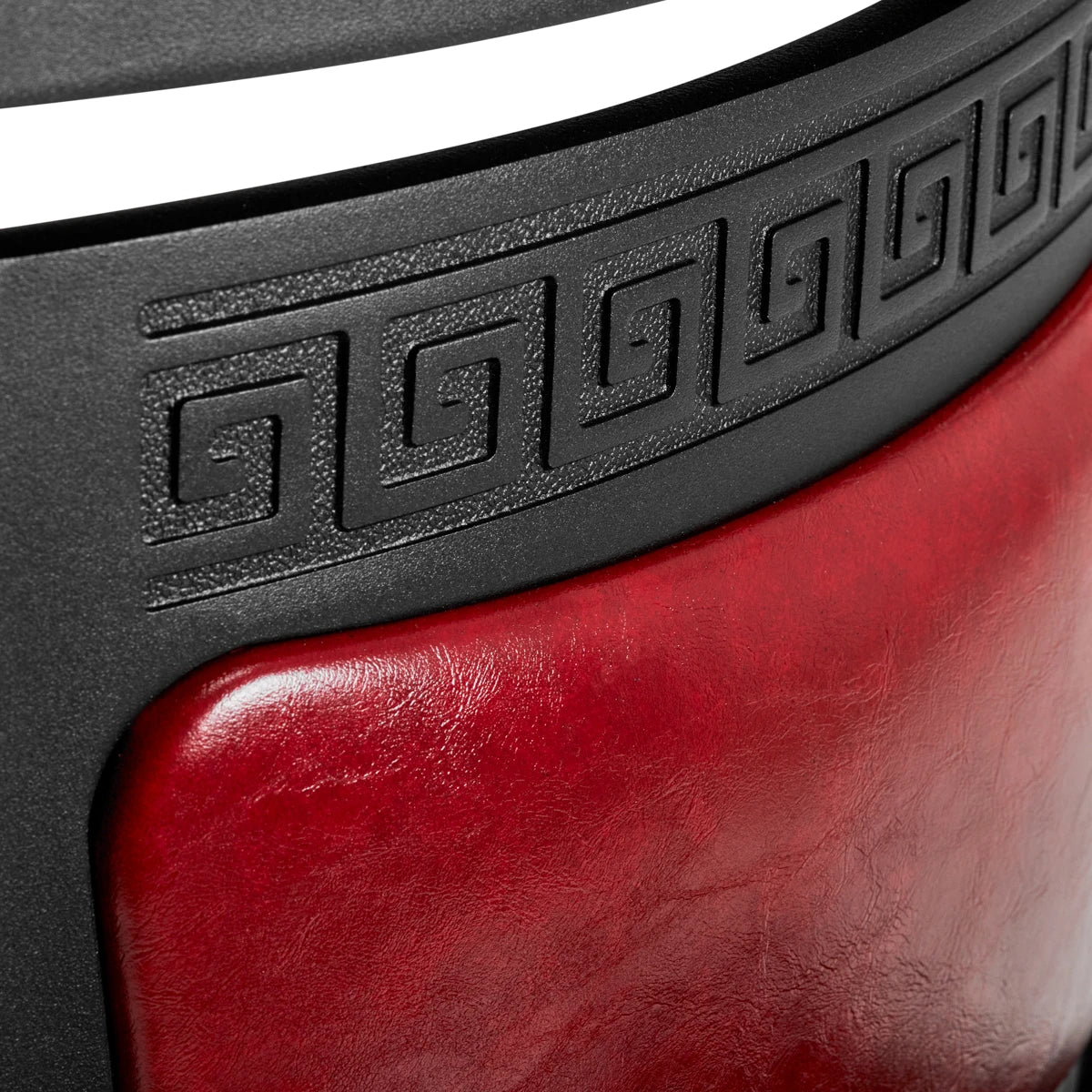 Hairdressing chair Gabbiano President red