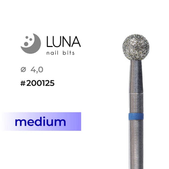 Luna Bits Teemant otsik pall 4,0 mm, sinine, keskmene teravik