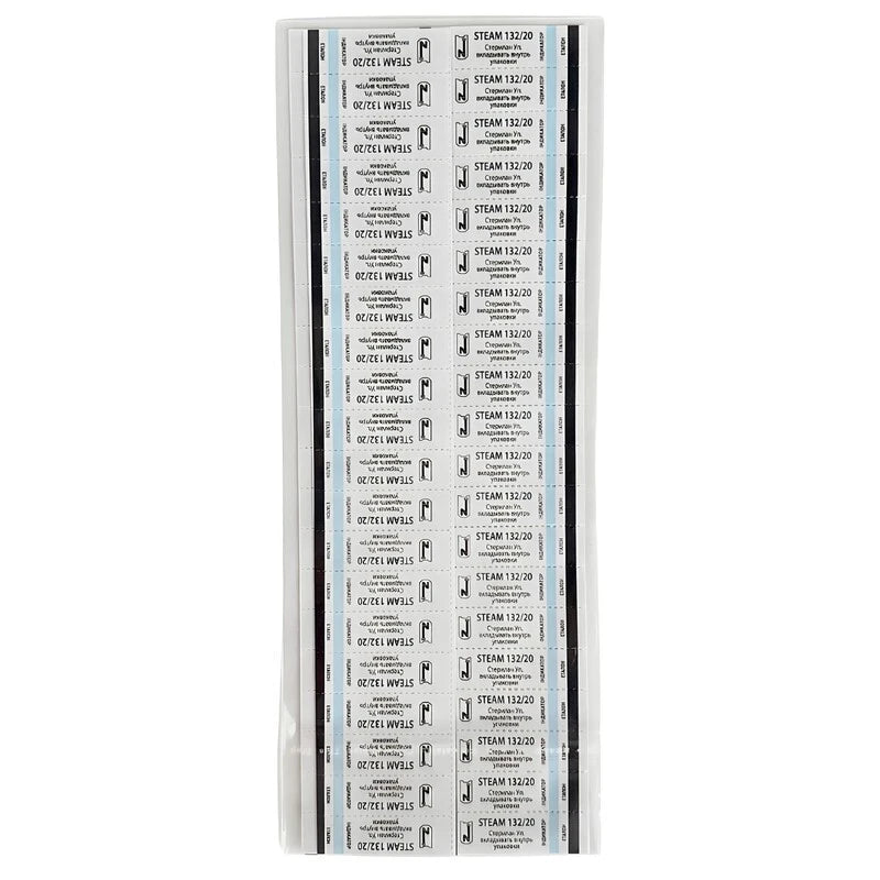 ProSteril Interne warmte-indicator strip STEAM 132/20, 100 stuks