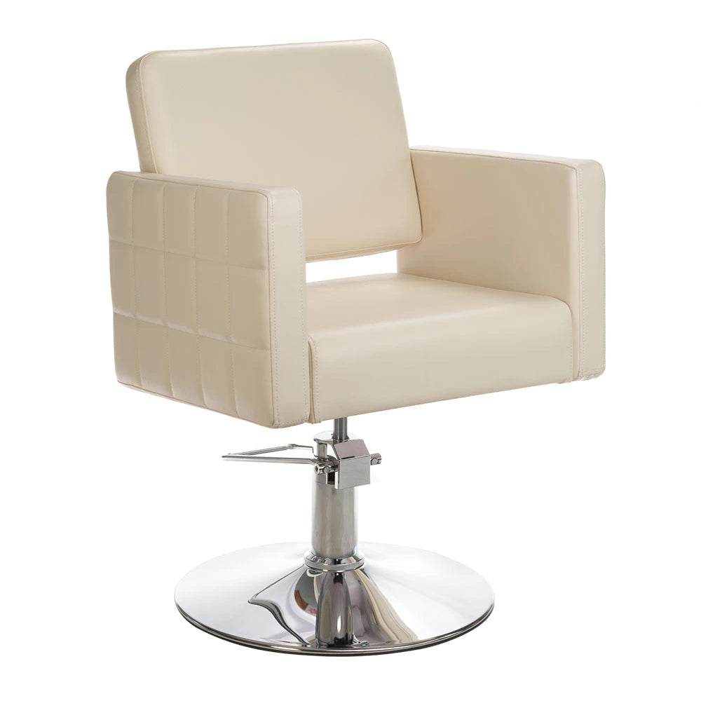 Hairdressing chair Ernesto BM-6302, cream