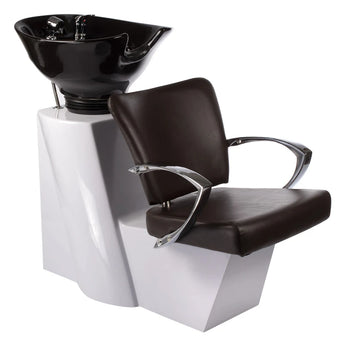 Rückwärtswaschbecken LIVIO BH-8012, braun