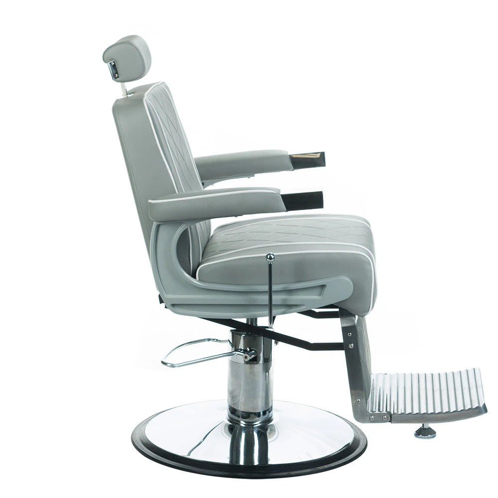 Barberstuhl ODYS BH-31825M, hellgrau