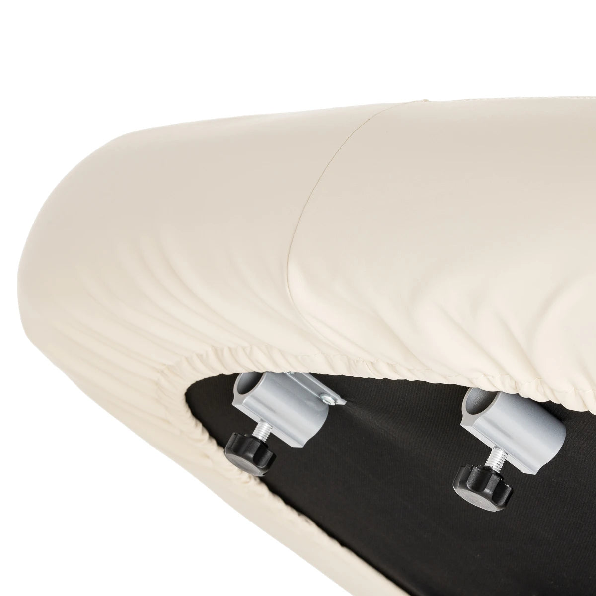 SPA kušete Sillon Comfort, krēmkrāsa ar gaiši brūnu pamatni