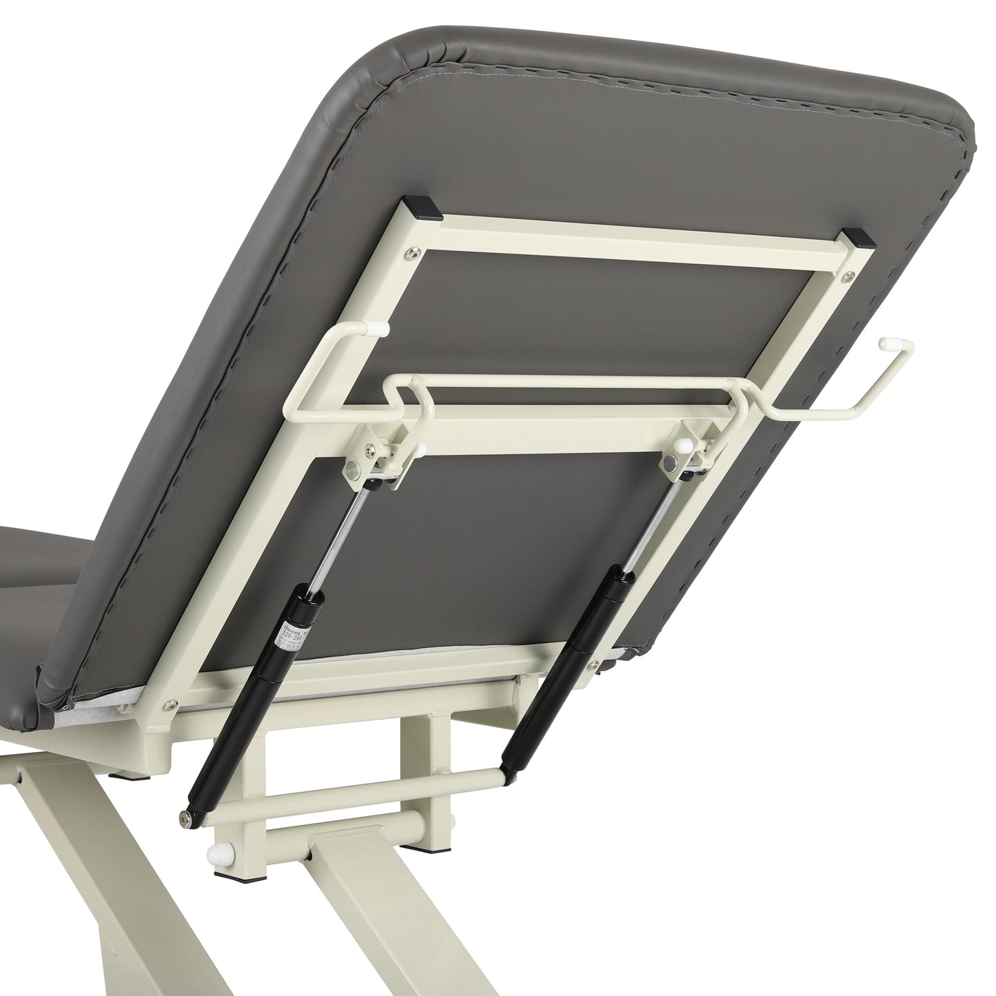 Ultima H3 Elektrische Therapieliege, hydraulische Verstellung, Rollen, PVC grau