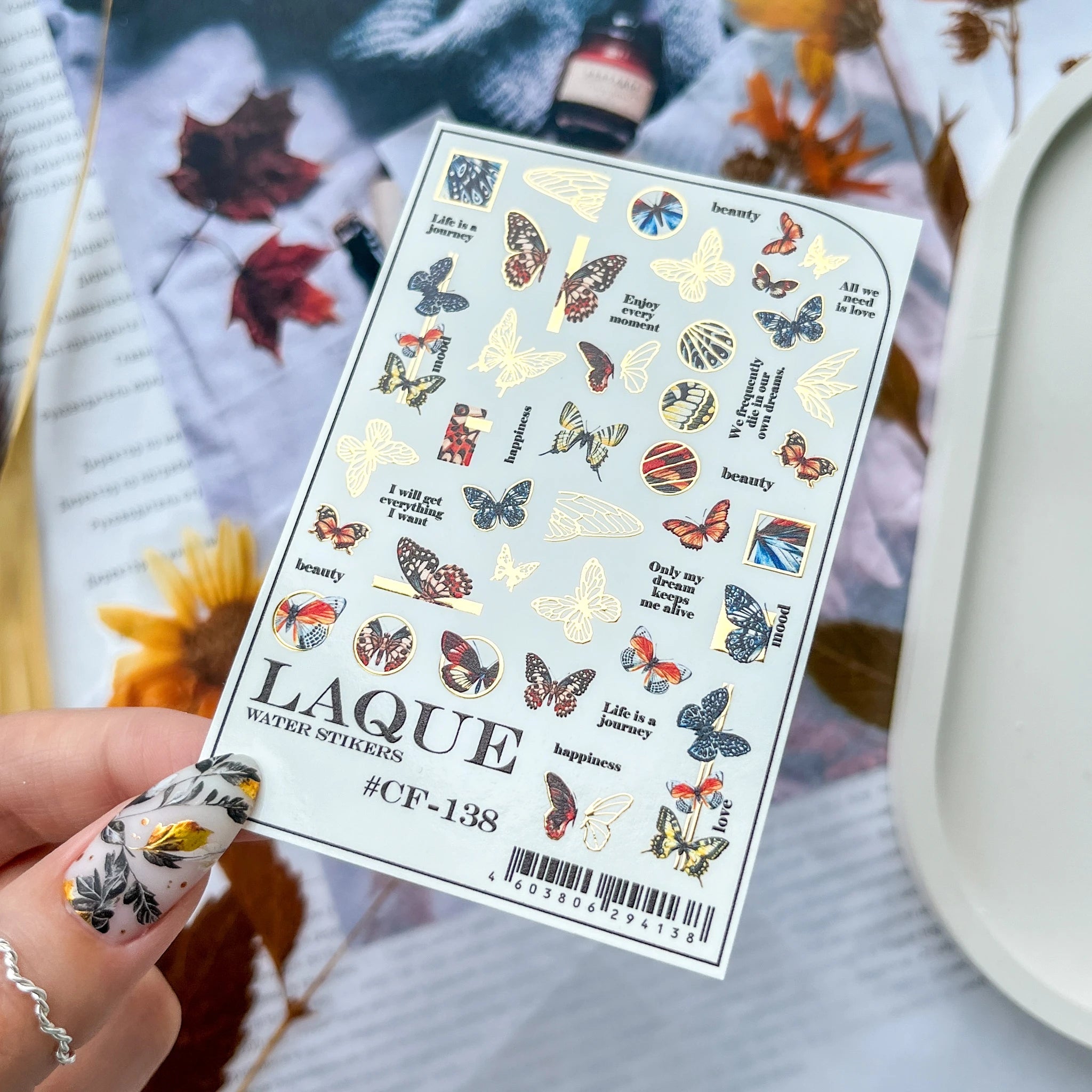 LAQUE NailArt-Einleger #CF-138