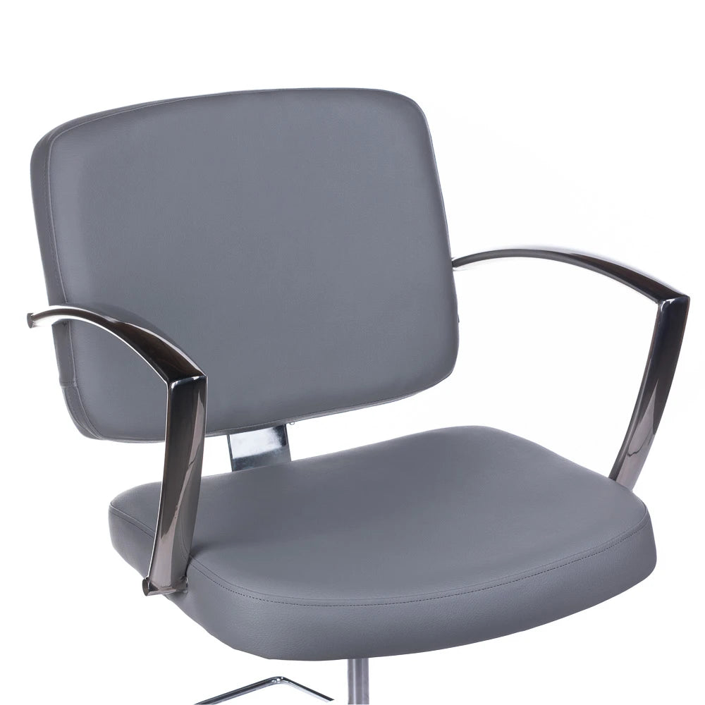 Hairdressing chair Dario BH-8163, light grey