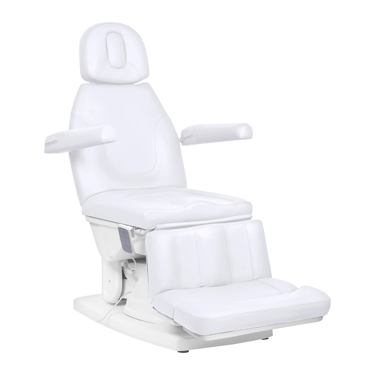 Kate electric podiatry chair, 4 actuators, cool white