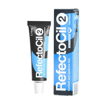 RefectoCil eyebrow and lash gel dye 2, black and blue