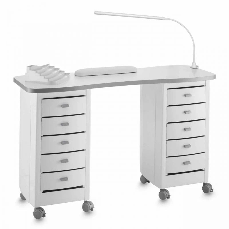 Manicure table Zippy double