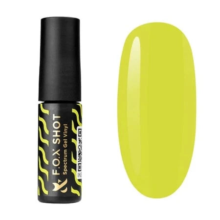 F.O.X hibridinis nagų lakas SHOT Spectrum Gel Vinyl 065, 5 gr