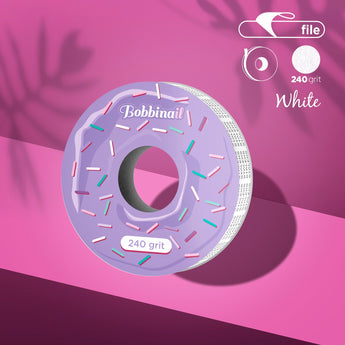 Staleks Maināmi adhesīvie faili taisnai pamatnei EXPERT Donut Refill, 240 grit