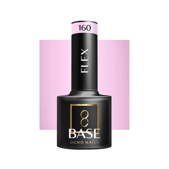OCHO Hybride nagellak Base Flex 160, Transparant