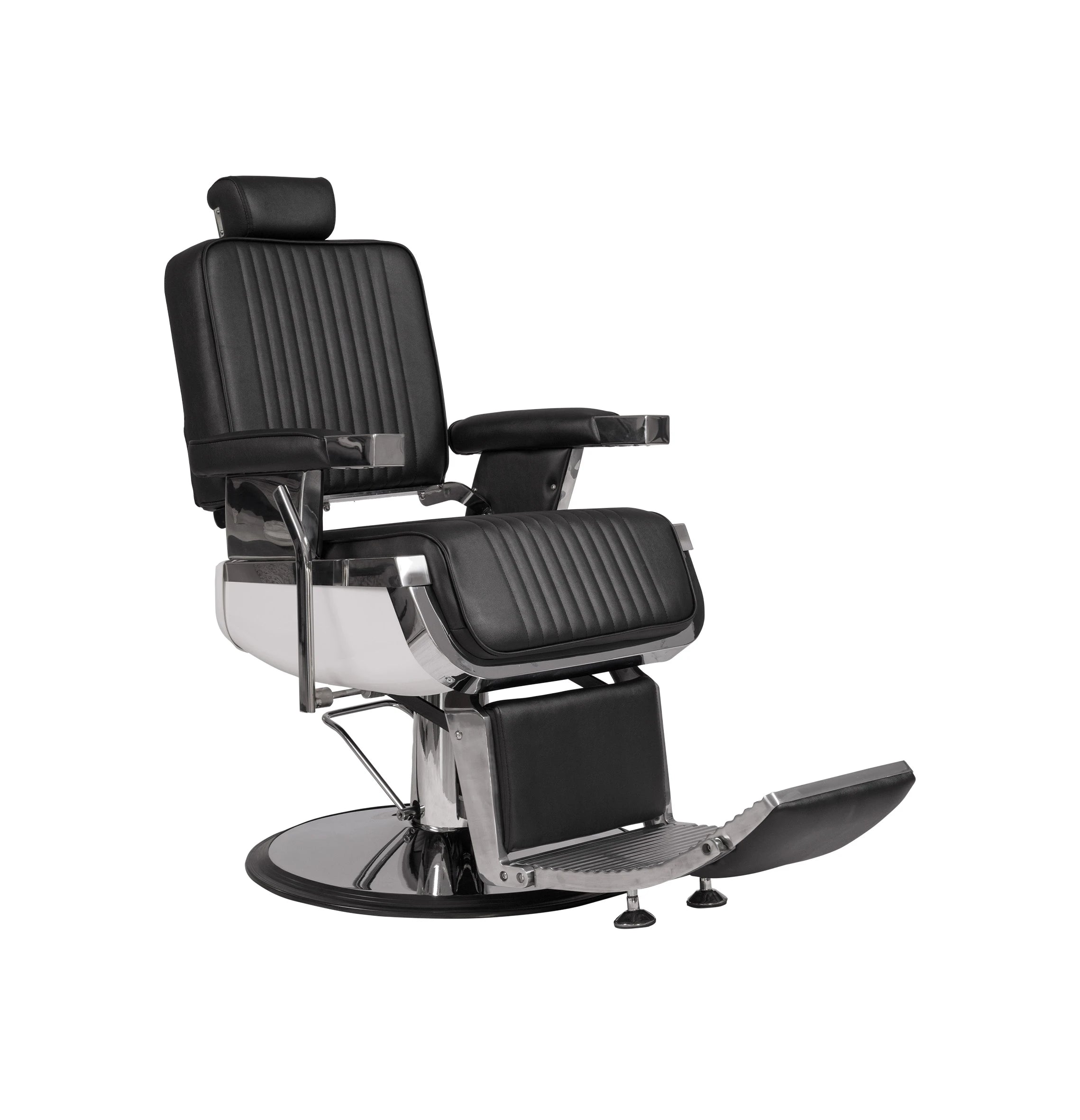 Kirpyklos kėdė FRINGE juoda