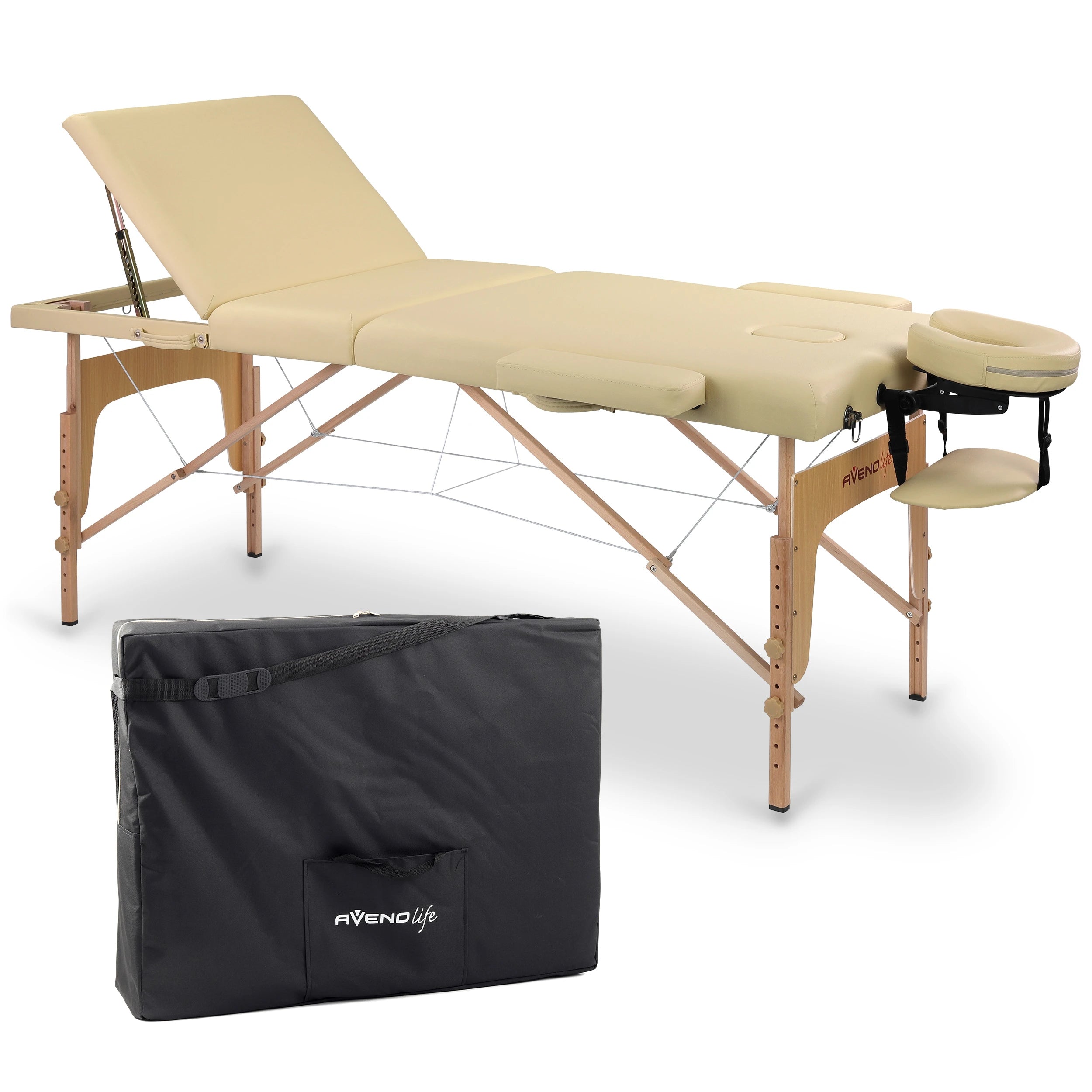 Portable massage table Bianca Comfy Base K533 Beige