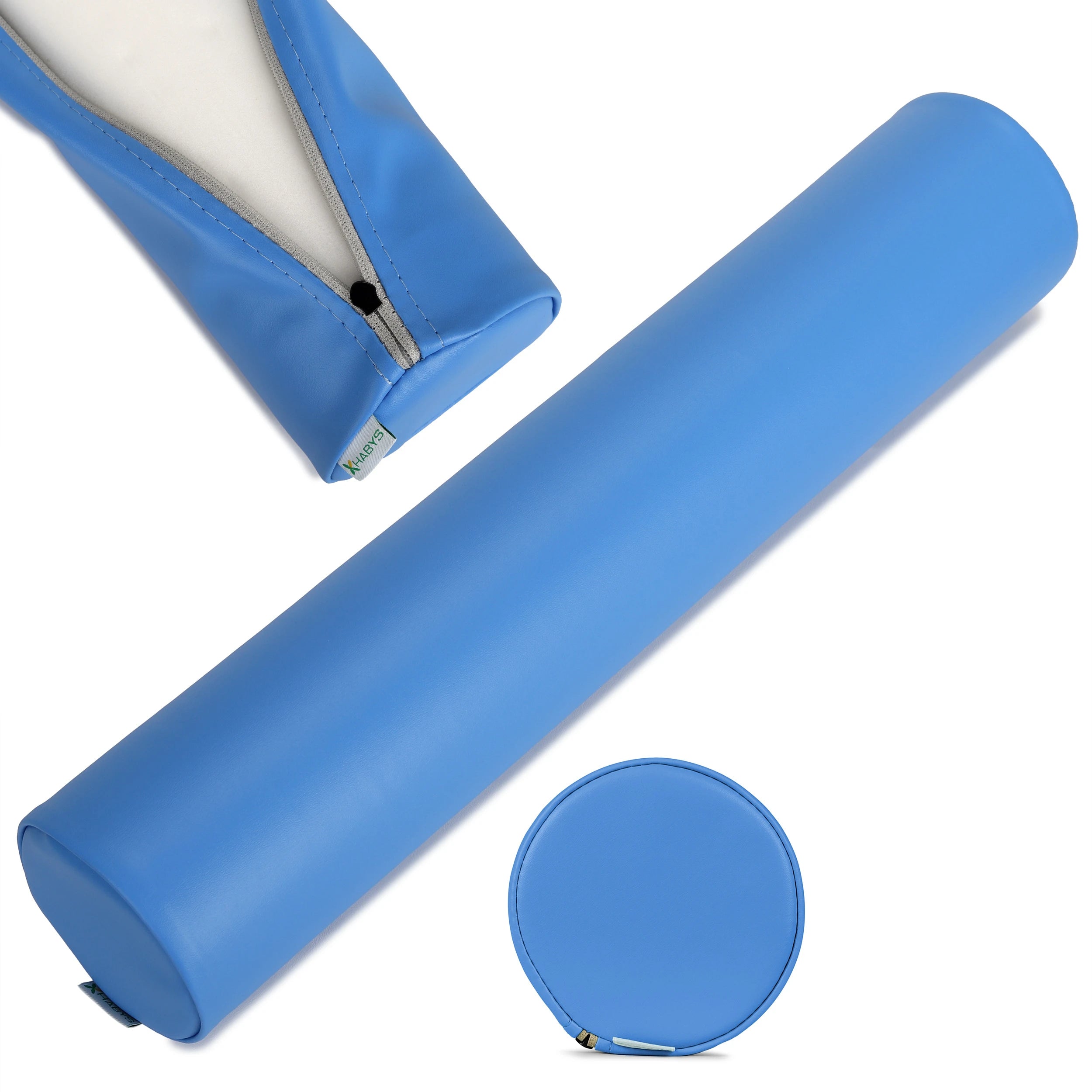 rond coussin cylindrique 12x60 K023 bleu