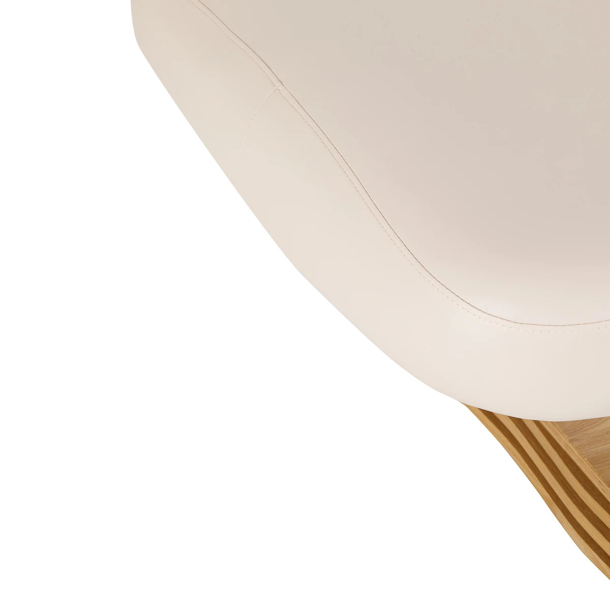 SPA kušete Sillon Comfort, krēmkrāsa ar gaiši brūnu pamatni